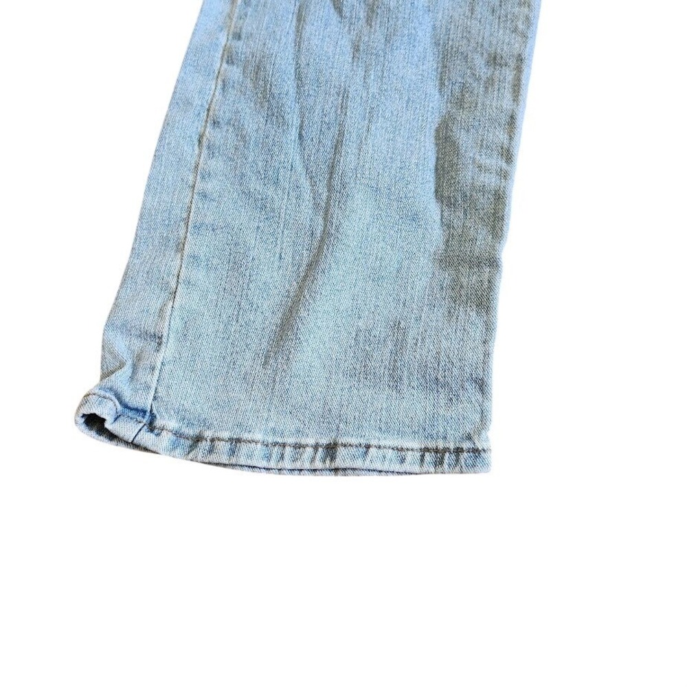 Wrangler Relaxed Boot Light Wash High Rise Denim Jeans Blue Size 4 373 - Picture 4 of 6